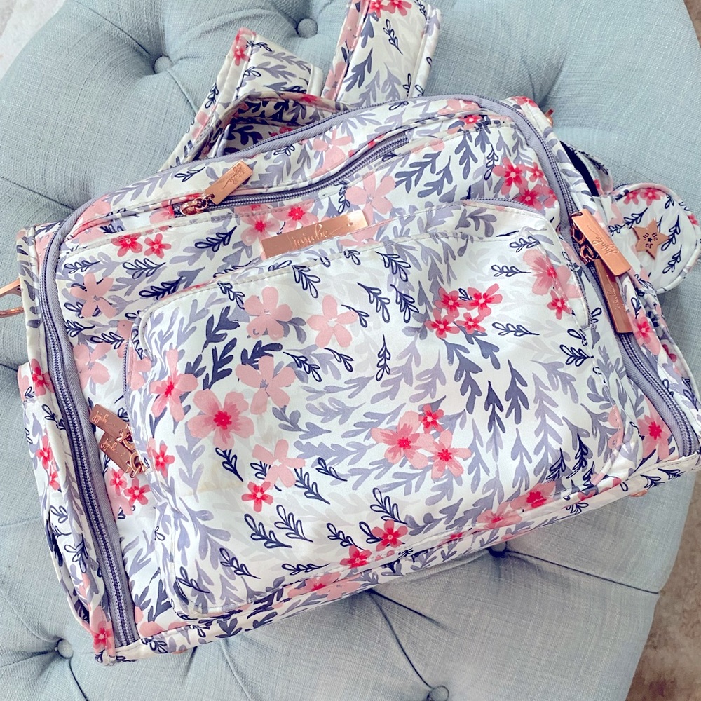 Jujube Sakura swirl BFF diaper bag backpack